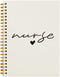 Nurse Gifts Hardcover College Spiral Notebook Journal for Work Notes, Nursing Student Graduation Gifts (5.5x8.3)