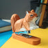 Wooden Animal Stapler - Desktop Stitcher Art Figurine for School Office Stationery (Squirrel)