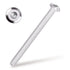 M6-1.0 x 65mm Hex Socket Head Cap Screws, 304 Stainless Steel 18-8, Flat Countersunk Machine Screws for Furniture,