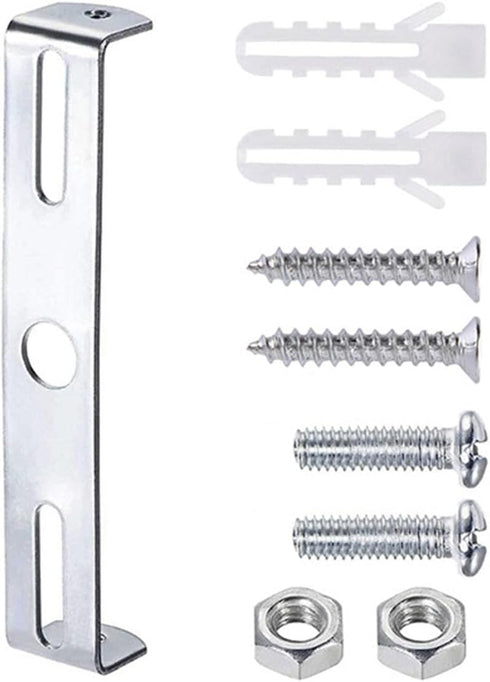 Meuey Lyot 3.7Inch, 4.1Inch Offices-4PCS Ceiling Light Plates, Lighting Equipment Mounting Brackets for Cross Bar