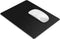 Hard Black Metal Aluminum Mouse Pad Mat - Smooth Magic Ultra Thin Double Side, Waterproof for Gaming and Office
