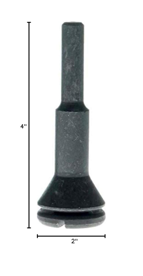 Weiler 56491 Mounting Mandrel for Cut-Off Wheels, Combo Pack, 1/4" Stem