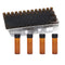 Pack of 100 Glass Vials with Black Phenolic Screw Caps (4ml, Brown Color)