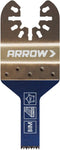 Arrow OSC100-1 Fine Detail Blade for Oscillating Tools, Cuts Wood, PVC, Drywall