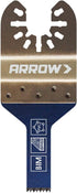 Arrow OSC100-1 Fine Detail Blade for Oscillating Tools, Cuts Wood, PVC, Drywall