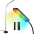 Wio-Mio Floor Lamps, RGB Color Changing Dimmer Bright LED Floor Lamp with Stepless