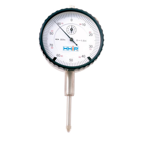 Pro Series by HHIP Dial Indicator, 4400-0001, .001" Graduation, 0-100 Reading, 0-1"