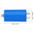 PATIKIL CBB60 16uf Running Capacitor,1Pcs AC 250V 4Pins 50/60Hz Cylinder Bottom with Screw 70 x 40mm for Washing Machine,Cleaning Machine Motor Star