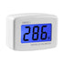 AC 80-300V LCD Digital Voltmeter, Flat US Plug Voltage Measuring Monitor for AC 110V 220V