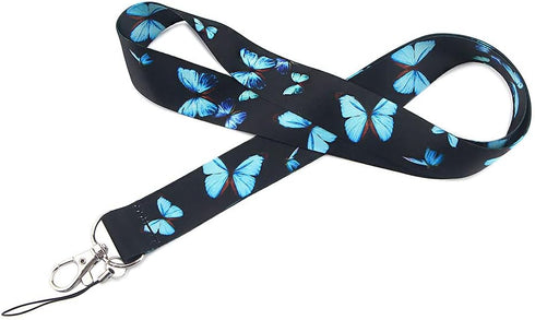 Yiflin Cute Neck Lanyard for Keys, Wallet, ID Card Holder - Cool Keychain for Women, Men, Teacher