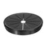uxcell 1Pcs Desk Grommet Black, Snap Bushing Grommet with Shutter for Holes