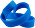 64 JAM Plus Blue Large Binderclips + Blue Size Rubberbands
