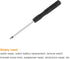 uxcell Mini Slotted Screwdriver, 10 Pcs 2.0mm Flat Head for Watch and Eyeglasses Electronics Repair