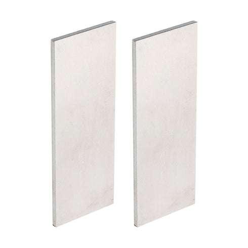 PATIKIL 2 Pack Spring Steel 1095 for Knife Making, 4" x 1 1/2" x 4/16" Flat Bar for DIY
