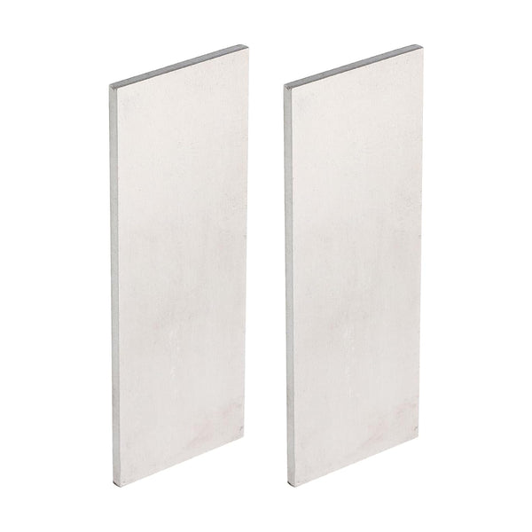 PATIKIL 2 Pack Spring Steel 1095 for Knife Making, 4" x 1 1/2" x 4/16" Flat Bar for DIY