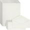 Juvale 100 Piece Cotton Stationery Paper and Envelopes Set for Writing Letters, Wedding Invitations, and Resumes