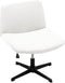 WYLEBER Stretch Armless Chair Covers,Swivel Criss Cross Chair Covers Slipcovers,Mid Back Wide Seat