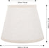 E27 Hemobllo Small Lamp Shades - Table Lamp Shade Fabric Lampshade Bedside Lamp Shade Pendant Light Shades Replacement