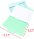 Find It File Folders - Pack of 12 Tabbed Letter Size Calendar Filing Folders for Office School Home Organization