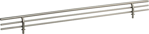 Hardware Resources 17IN WIDE SATIN NICKEL WIRE SHOE FENCE FOR SHELVING