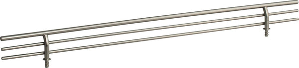 Hardware Resources 17IN WIDE SATIN NICKEL WIRE SHOE FENCE FOR SHELVING
