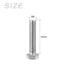 Hex Head Screws Bolts, Nuts, Flat & Lock Washers Kits (M8-1.25x40mm) 4 Set, Stainless Steel Machine Screws