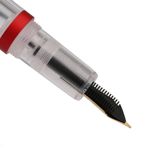 Majohn M2 Eye Dropper Fountain Pen Set, Large-Capacity Ink Storing, Fine Nib for Office/Business/Student