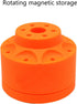 360 14Hole Degrees Rotary Screwdriver Storage Box with Magnetic Base Convenient &Stylish Organizers