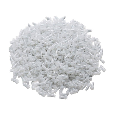 1000 PCS CE1 Closed End Wire Connector, Insulated Terminal Closed End Crimp Caps Set AWG 22-16