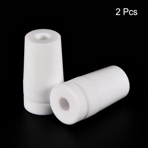 MECCANIXITY PTFE Lab Stirrer Bearing Adapter, 21.5mm to 25mm Stopper for 8mm Diameter Shaft, 2Pcs