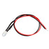uxcell 3Pcs 5mm Pre Wired LED, Warm White DC9-12V, Light Emitting Diodes