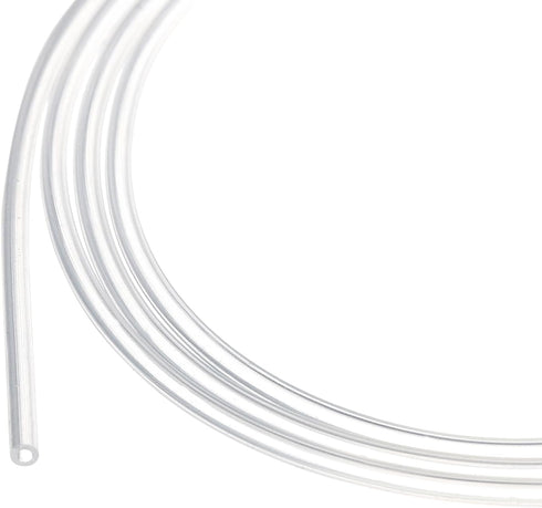 10m(33ft) 1mm(0.04") ID x 2mm(0.08") OD Silicone Tubing, Clear Industrial Plastic Tubing for Pump Siphoning