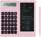 Desktop Small Calculator with Writing Notepad, Basic 4-Function Math Large Button Calculator for School Supplies