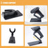 Alipis Universal Barcode Scanner Holder Adjustable Multi-Angle Foldable Hands-Free Stand with Stable Compact Base