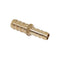 Joywayus 3/8" to 1/2" Reducer ID Hose Barb Splicer, Brass Water/Fuel/Air Hex Union Fitting