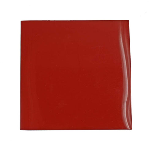 Rubber Silicone Sheet Roll, High Temp, Red, 8x8", 1/8" Thickness