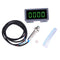 4 Digital LED Tachometer RPM Speed Meter + Hall Proximity Switch Sensor NPN DC 8-24V for Lathes Conveyor