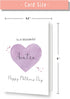 YiKaLus Humorous Happy Mother's Day Card for Aunt - A Thoughtful Gift from Niece or Nephew