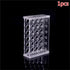 1 Pack 5ml Lab Plastic Test Tube Rack for 5ml 10 ml Tubes, Holds 24