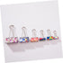 EXCEART 48pcs Paper Binder Clip, File Clips, Dovetail Clip Assorted