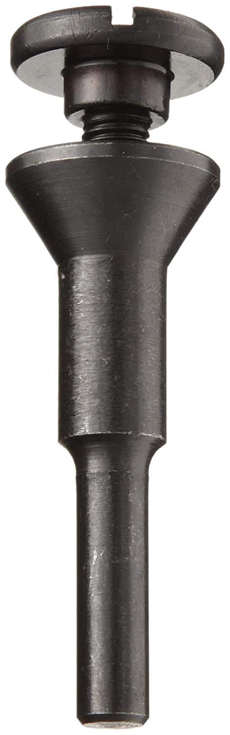 Weiler 56490 Mounting Mandrel for Cut-Off Wheels, 3/8" Arbor Hole, 1/4" Stem