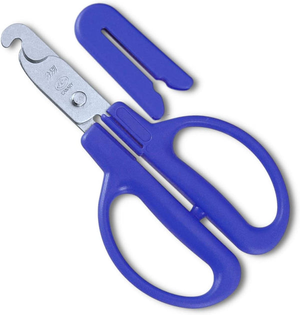 CANARY 6" Rubber Pour Spout Cutter, Bottle Stopper Remover Scissors, Recycling Tool, Made in JAPAN