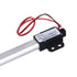 Linear Actuator, Electric Micro 12V DC Linear Actuator, 4" Stroke, Built-in Limit Switch, Low Noise for Home Automation