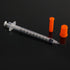 1ml 30 Gauge 1/2 inch Lab Supplies, Pack of 100, Individually Packaged for Scientific Measuring