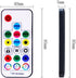 Vrabocry WS2812B WS2811 5050 17Keys 370Modes DC5-24V RGB Led Strip Light Music Controller Mini RF Remote Control Change