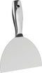6 Inch Putty Knife, Premium Polished All-Stainless Steel Scraper Tool for Drywall Finishing and Paint Scraping