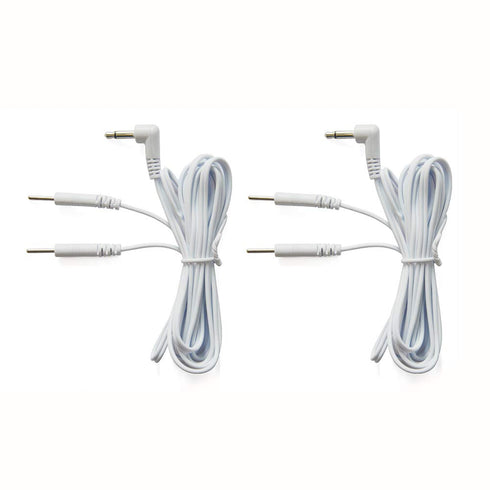 DC 3.5mm Length 60'' Electrode Wires for Tens EMS Machine, Pack of 2