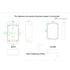 Junction Box - Zulkit Waterproof Dustproof IP65 ABS Universal Electrical Boxes Enclosure with Fixed Ear, Black 6.30 x