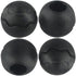 Tidevib 23mm 13-16mm 4-Pack Camping Chair Foot Pads Anti-Sink Spherical Leg Covers Non-Slip Wear-Resistant Plastic