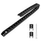 R18 Black Plastic Cable Wire Carrier Drag Chain, 10mm x 15mm, 1M Length for CNC with End Connectors